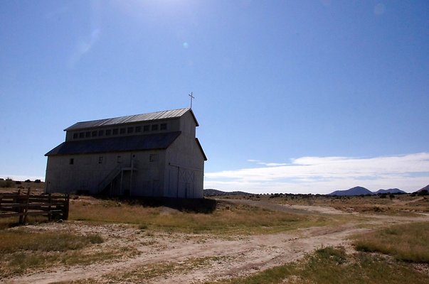 Bonanza Creek Ranch big barn - Santa Fe